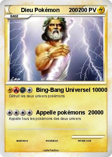 Pokemon Dieu Pokémon      200