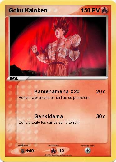 Pokemon Goku Kaioken