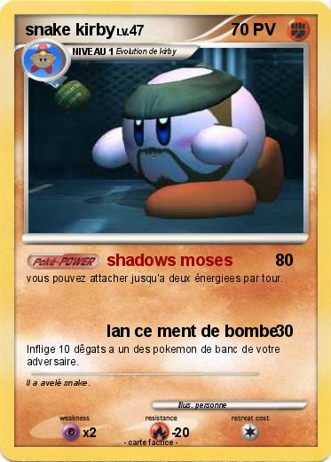 Pokemon snake kirby