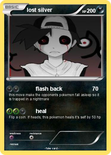 Pokemon lost silver