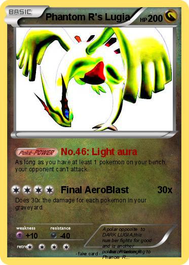 Pokemon Phantom R's Lugia