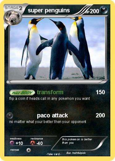 Pokemon super penguins