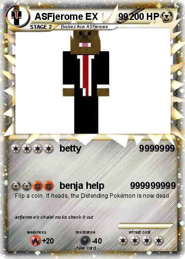 Pokemon ASFjerome EX        99