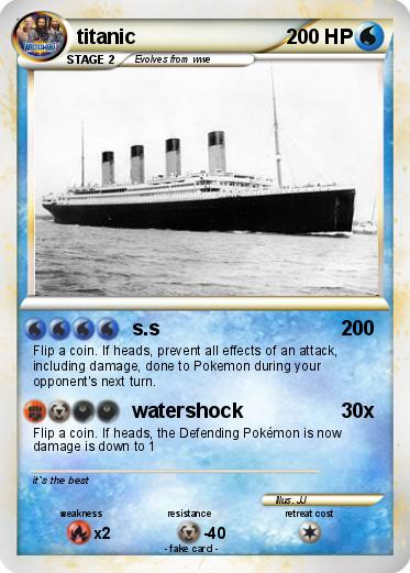 Pokemon titanic