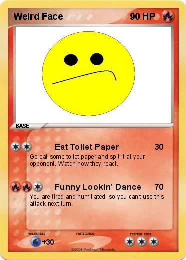 Pokemon Weird Face