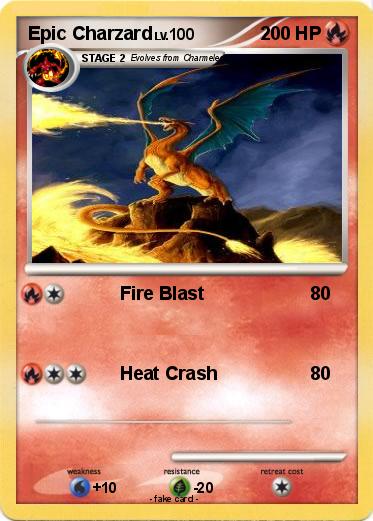 Pokemon Epic Charzard