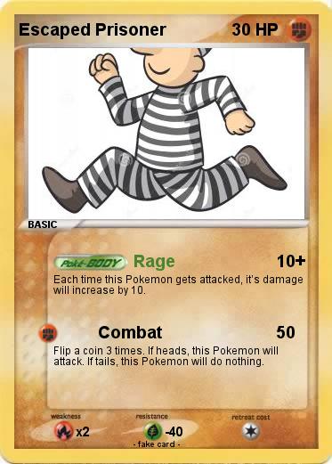 Pokemon Escaped Prisoner