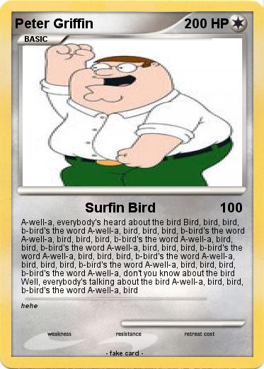 Pokemon Peter Griffin