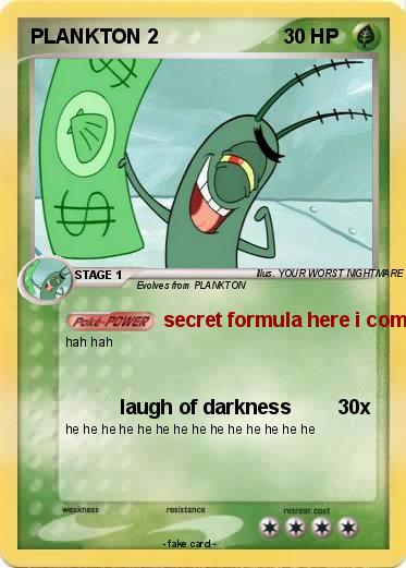 Pokemon PLANKTON 2