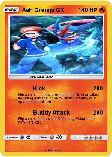 Pokemon Ash Grenija GX