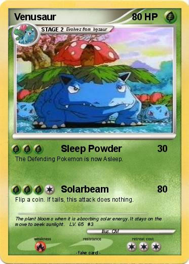 Pokemon Venusaur