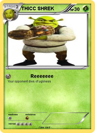 Pokemon THICC SHREK