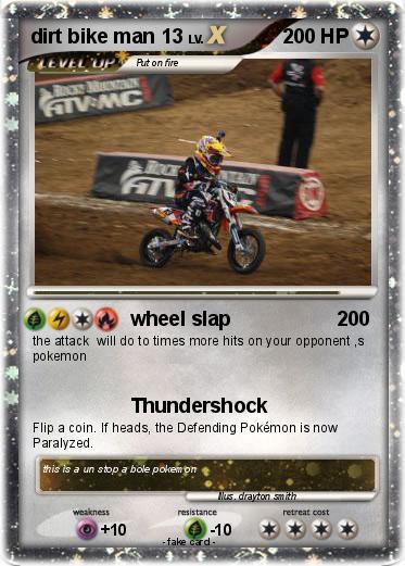 Pokemon dirt bike man 13
