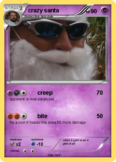 Pokemon crazy santa