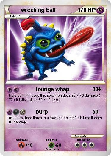 Pokemon wrecking ball