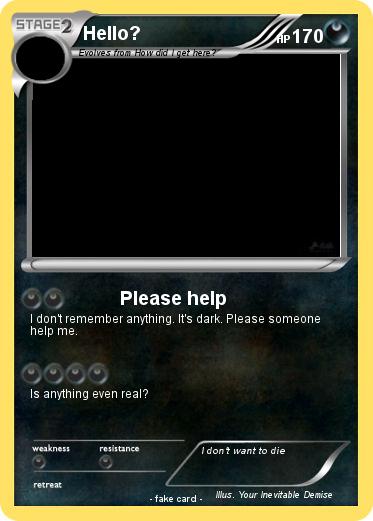 Pokemon Hello?