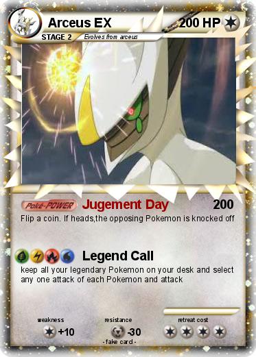 Pokemon Arceus EX