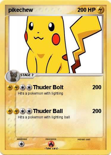 Pokemon pikechew