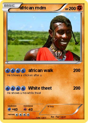 Pokemon african rndm