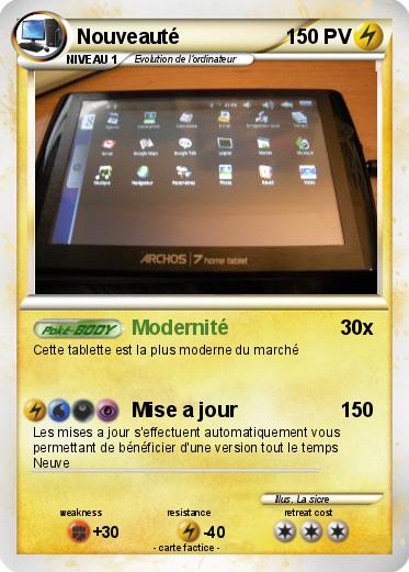 Pokemon Nouveauté