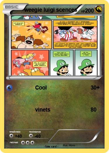 Pokemon weegie luigi scences