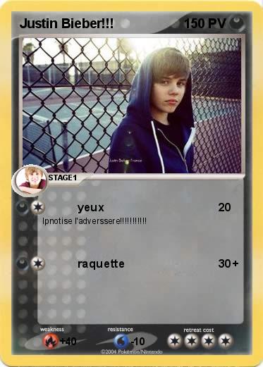 Pokemon Justin Bieber!!!