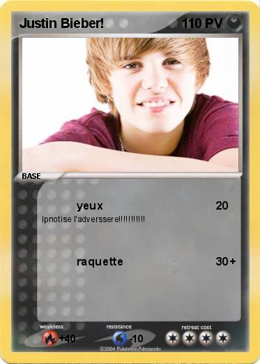Pokemon Justin Bieber!