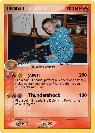 Pokemon lavaball