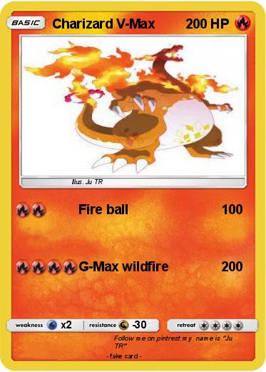 Pokemon Charizard V-Max