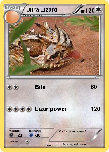 Pokemon Ultra Lizard