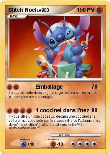Pokemon Stitch Noel
