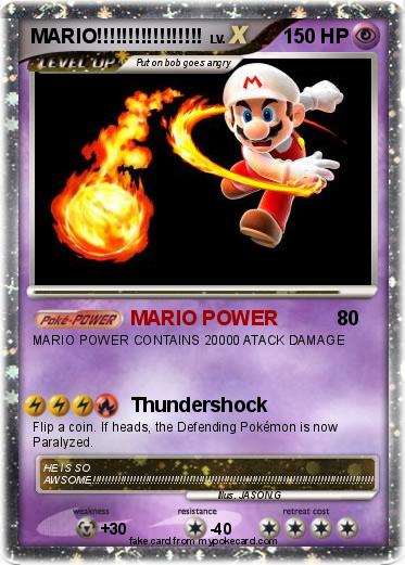 Pokemon MARIO!!!!!!!!!!!!!!!!!
