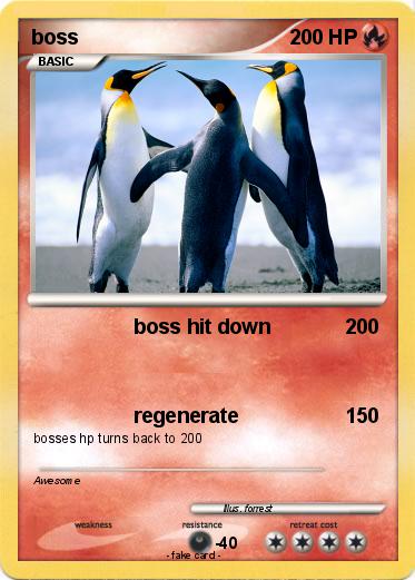 Pokemon boss