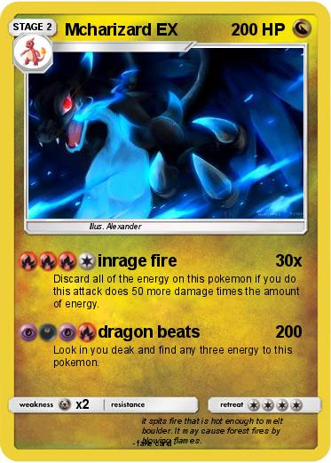Pokemon Mcharizard EX
