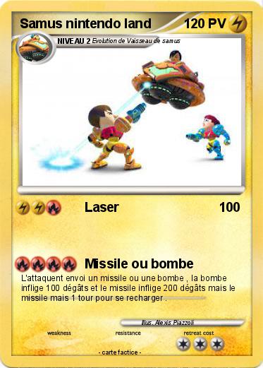 Pokemon Samus nintendo land