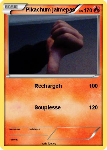 Pokemon Pikachum jaimepas