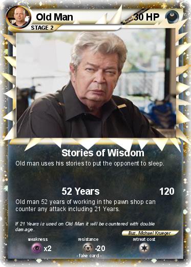 Pokemon Old Man
