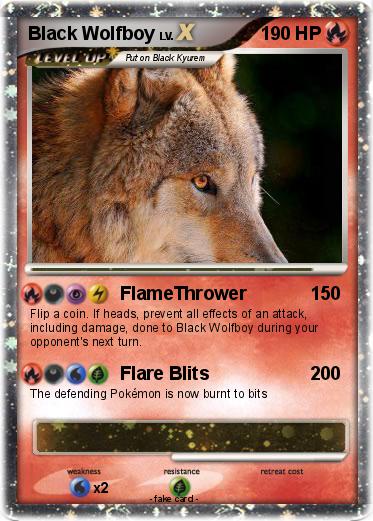 Pokemon Black Wolfboy