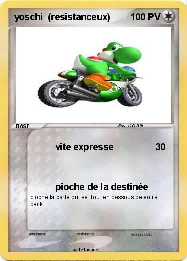 Pokemon yoschi  (resistanceux)