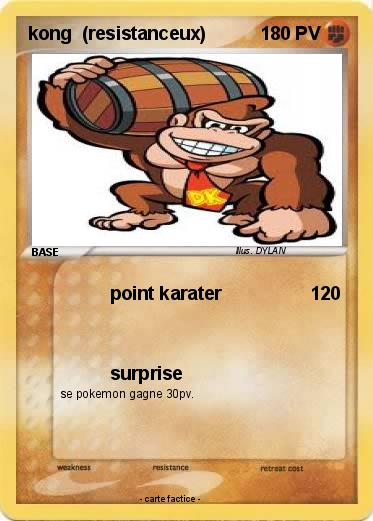 Pokemon kong  (resistanceux)