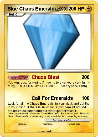 Pokemon Blue Chaos Emerald