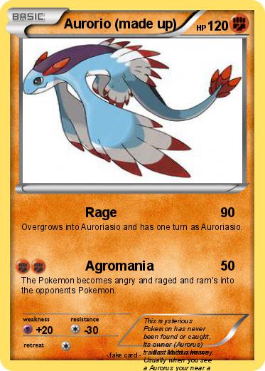 Pokemon Aurorio (made up)