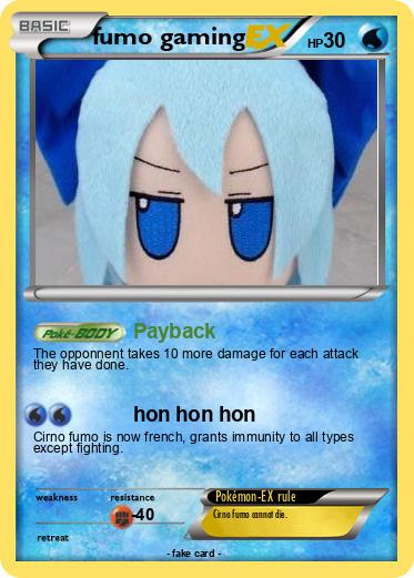 Pokemon fumo gaming