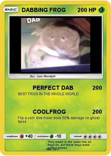 Pokemon DABBING FROG