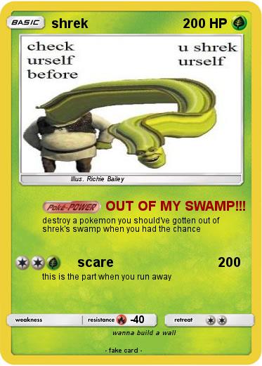 Pokemon shrek