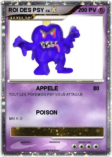 Pokemon ROI DES PSY