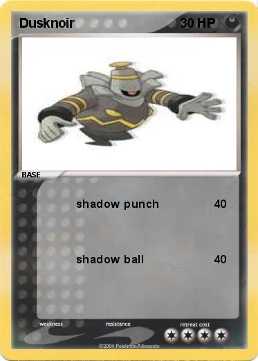 Pokemon Dusknoir