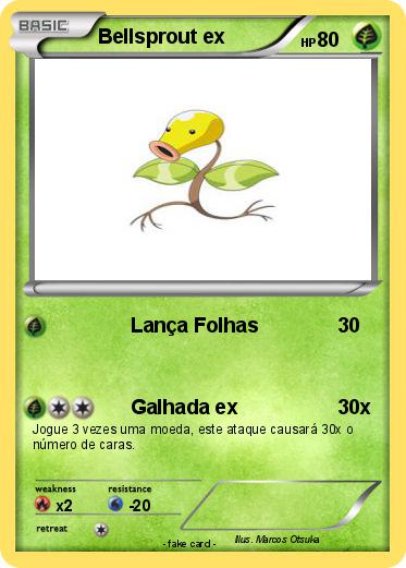 Pokemon Bellsprout ex