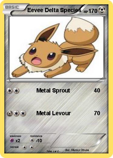 Pokemon Eevee Delta Species