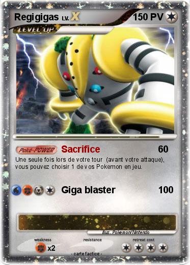 Pokemon Regigigas